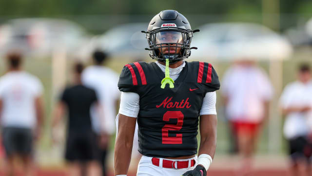 Isaiah Mozee Lee's Summit North Missouri football 8-25-23 David Smith 23488